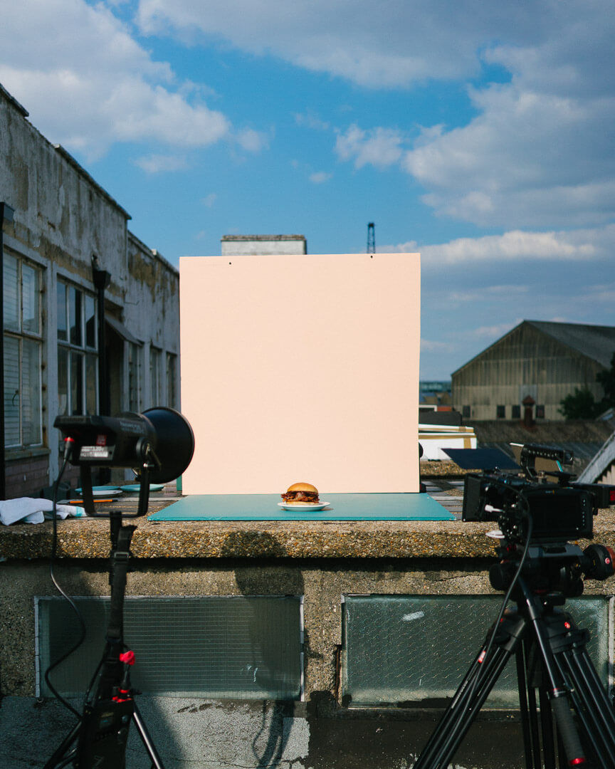 Video Production on Roof Le Swine